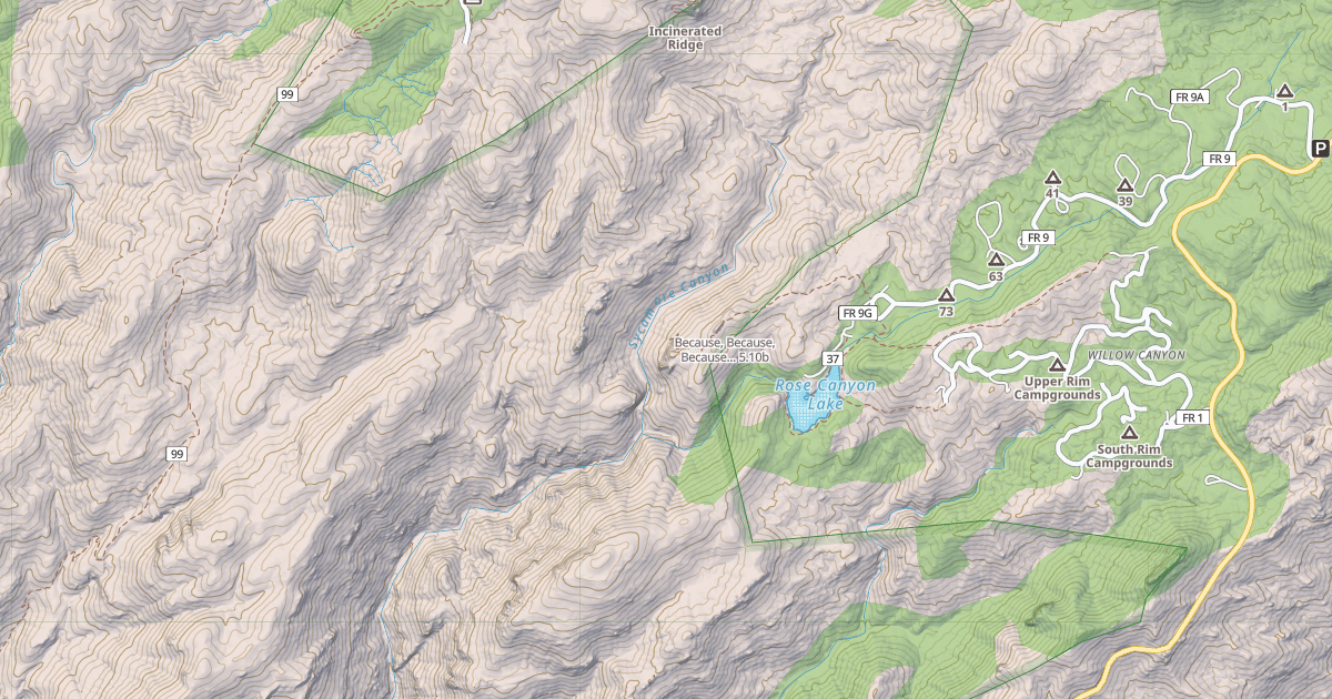 Map preview of Because, Because, Because...