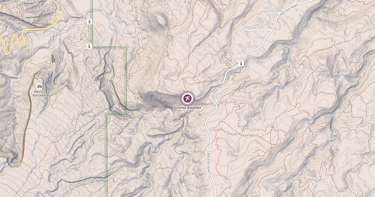 Map preview of Schnoz Boulder