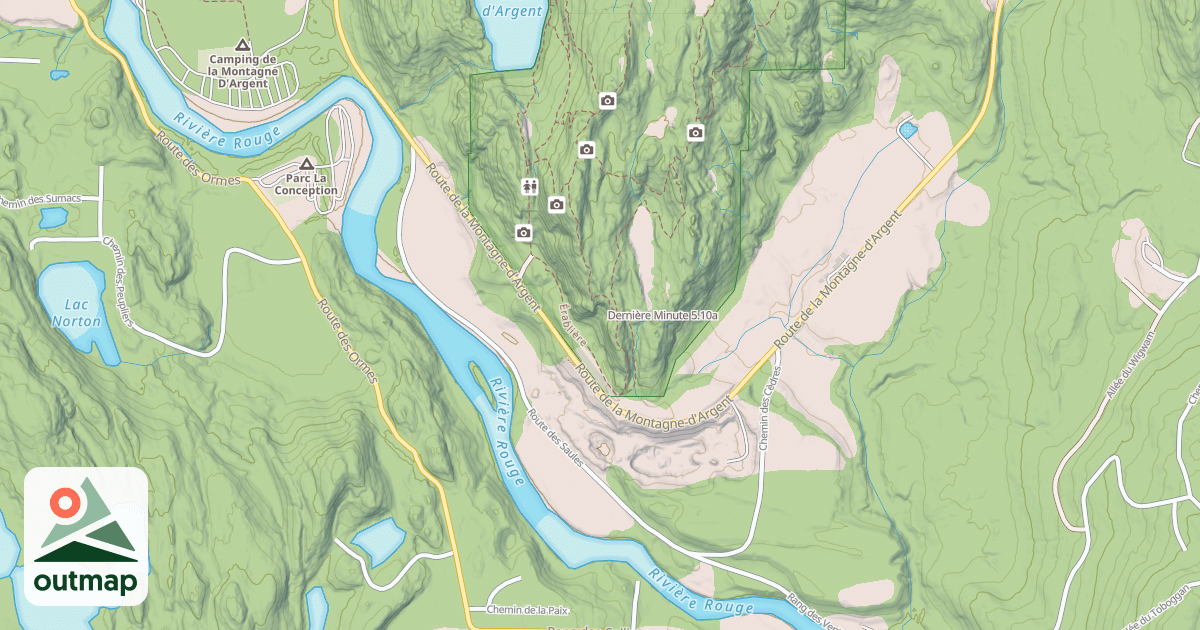 Map of Dernière Minute