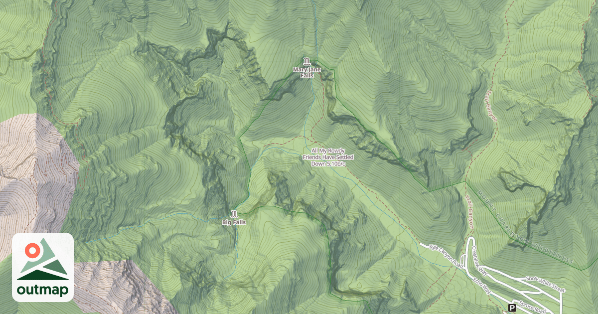 Map of All My Rowdy Friends Have Settled Down