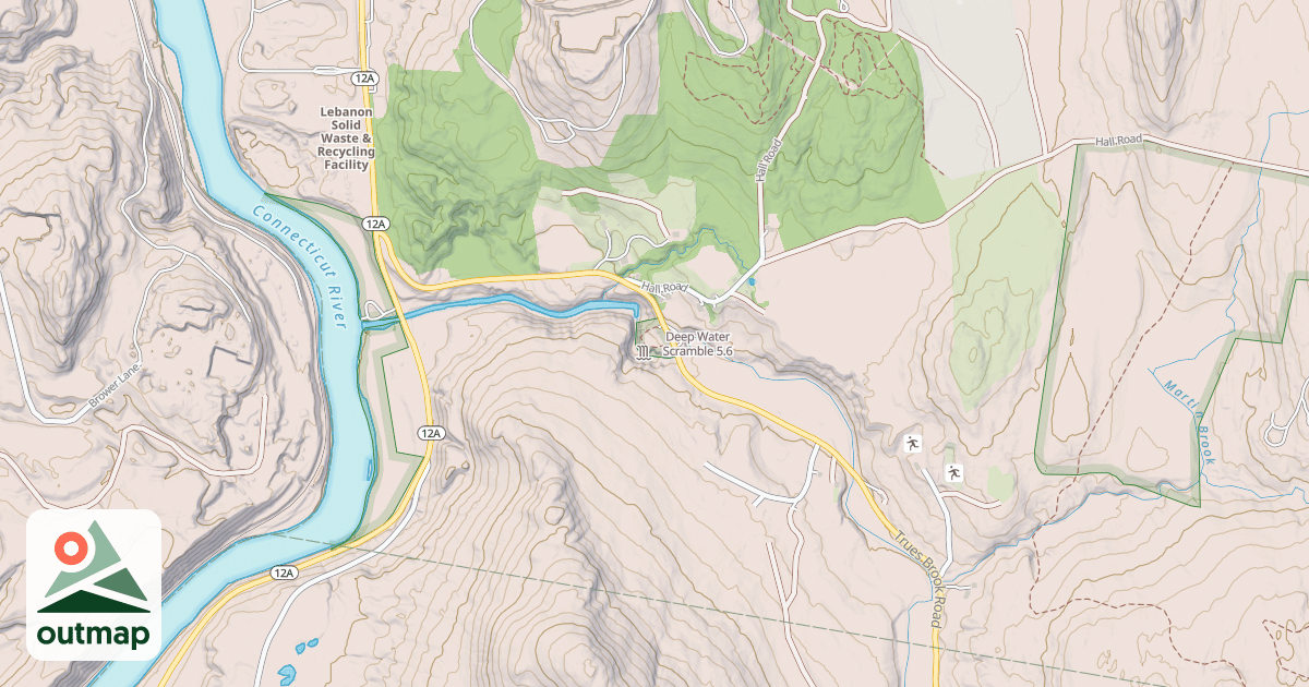 Map of Deep Water Scramble