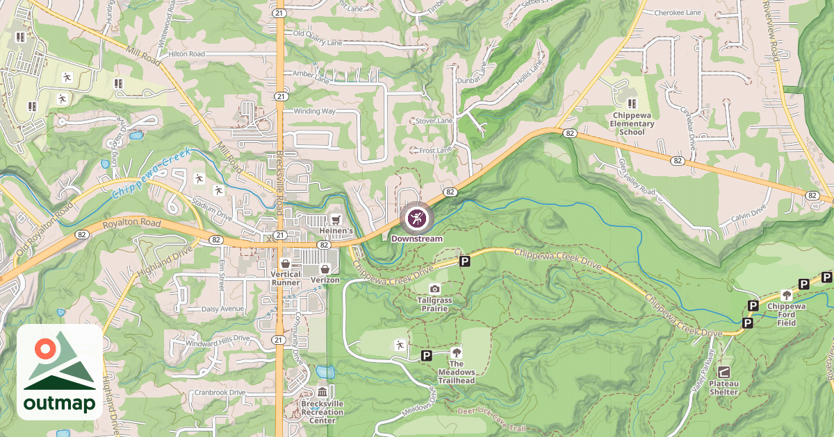 Map of Downstream