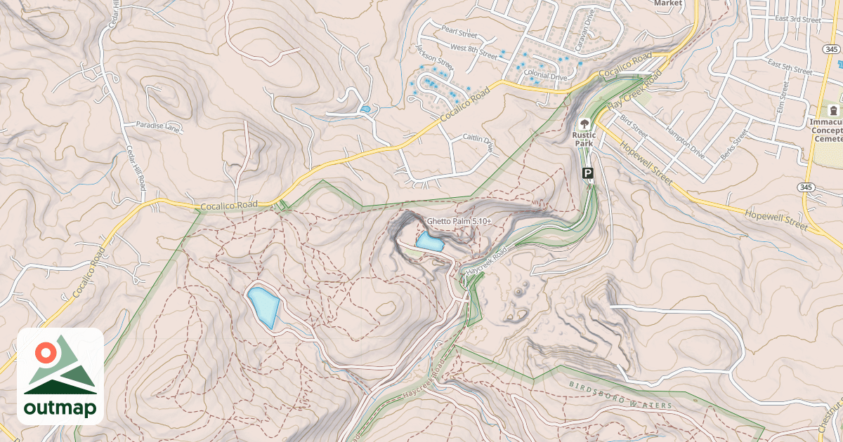 Map of Ghetto Palm