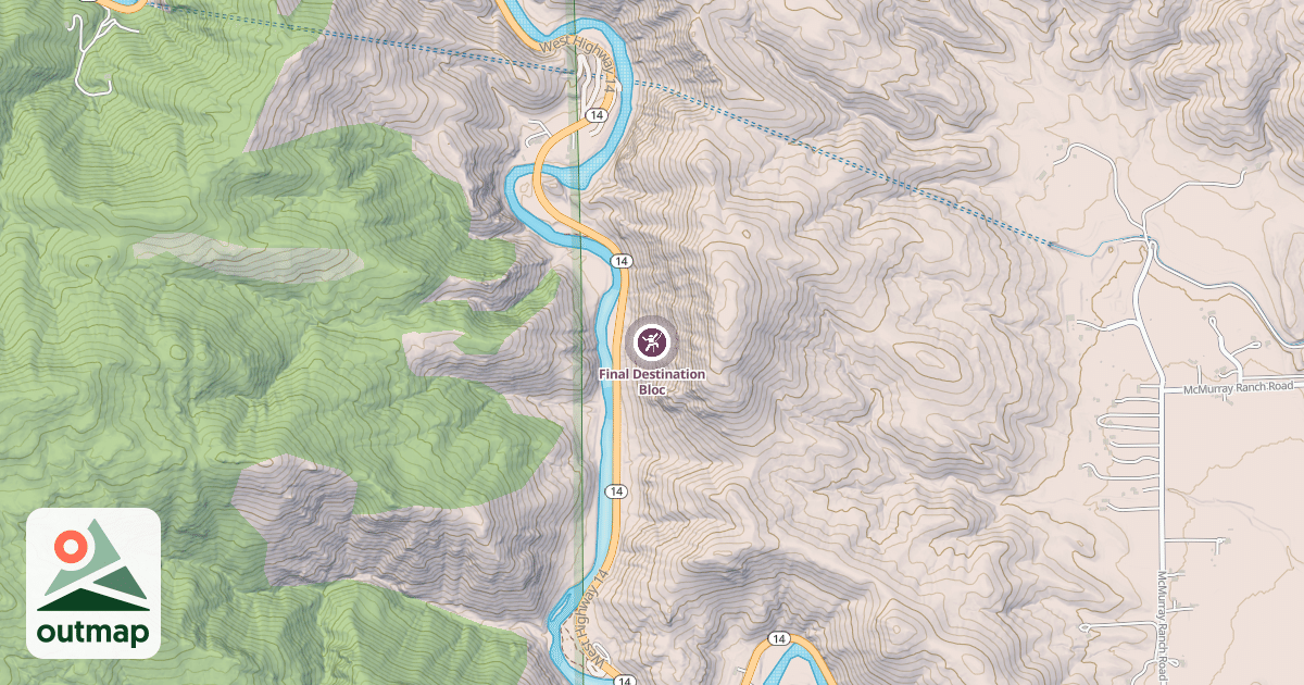 Map of Final Destination Bloc
