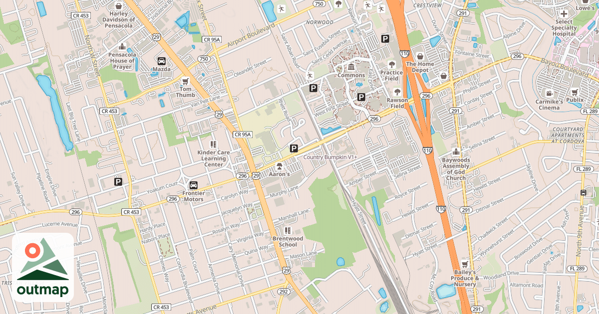 Map of Country Bumpkin