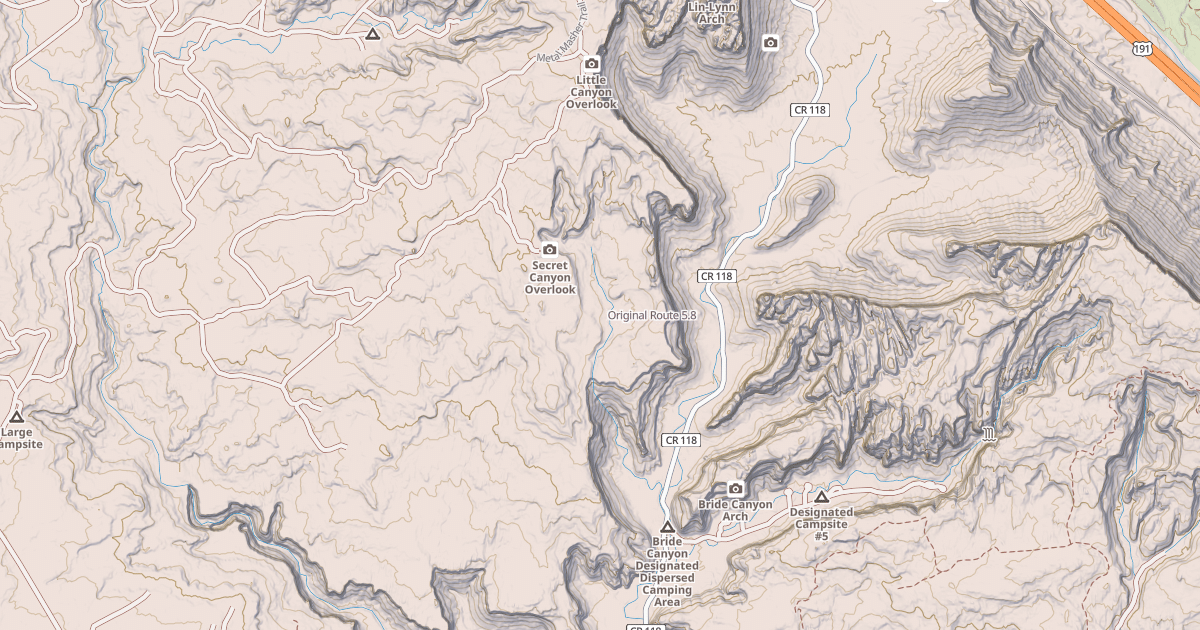 Map preview of Original Route