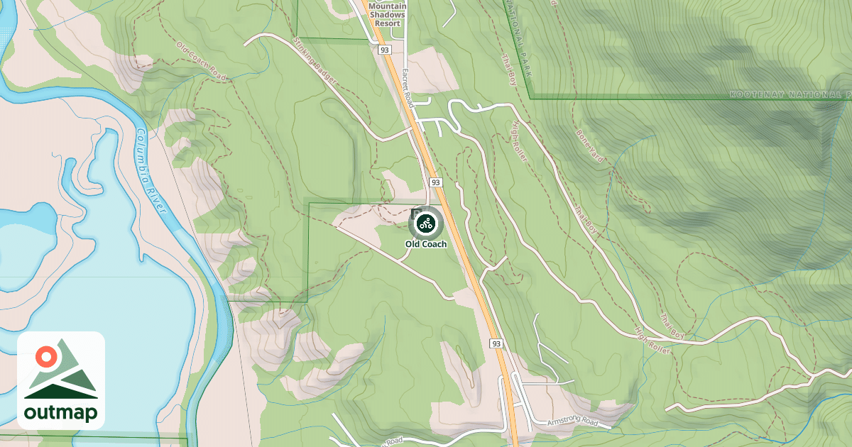 Map of Old Coach