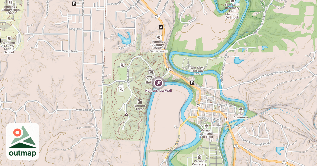 Map of Heinousness Wall