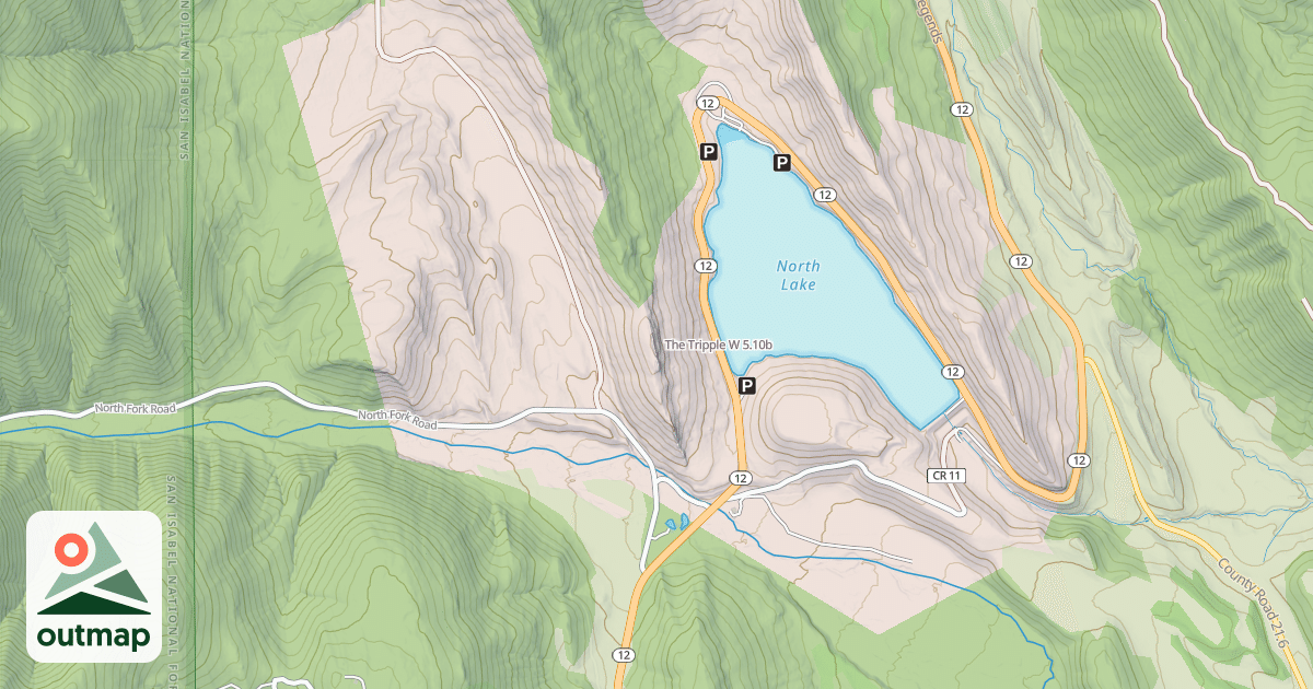 Map of The Tripple W