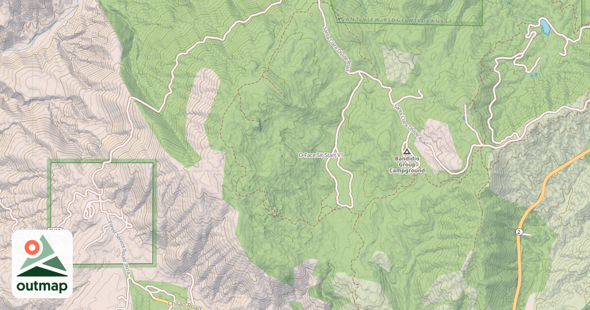 Map of O-Face Sit-Start