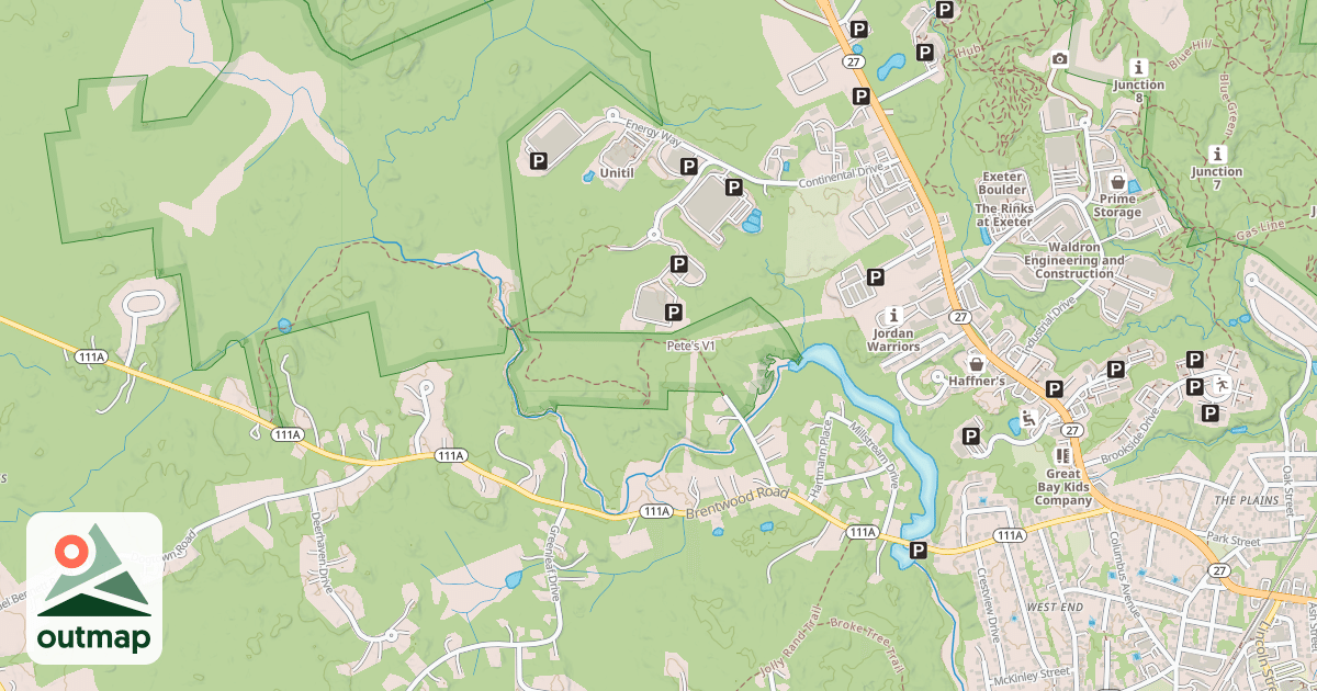 Map of Pete's