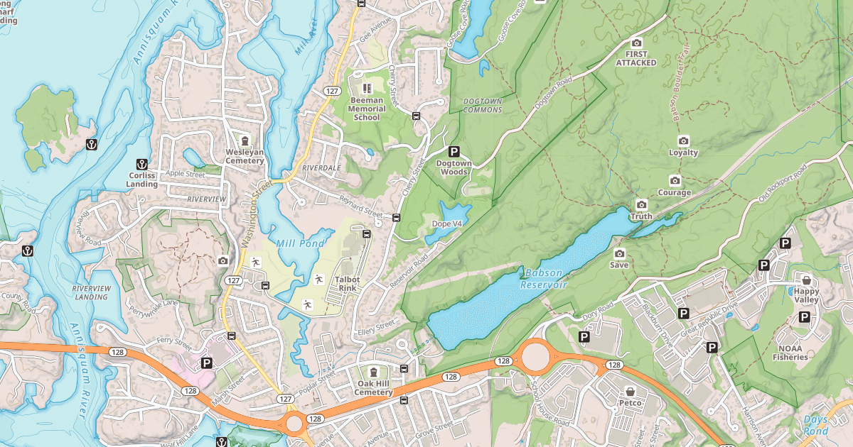 Map preview of Dope