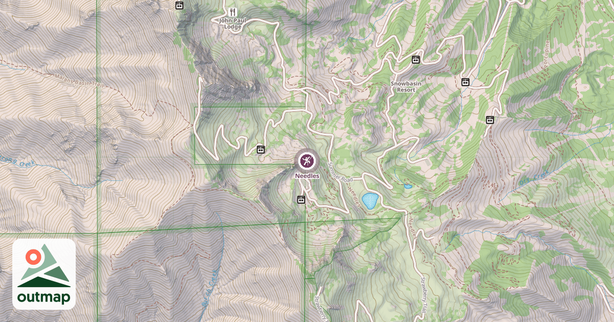 Map of Needles