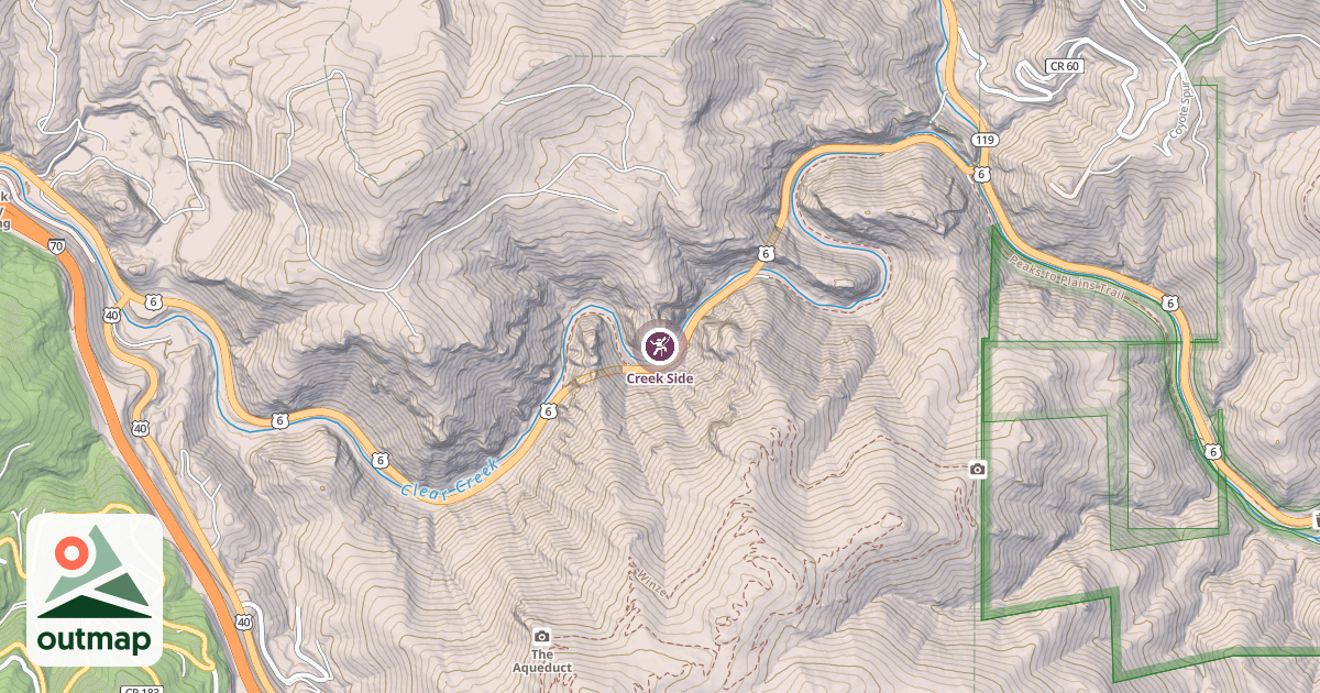 Map of Creek Side