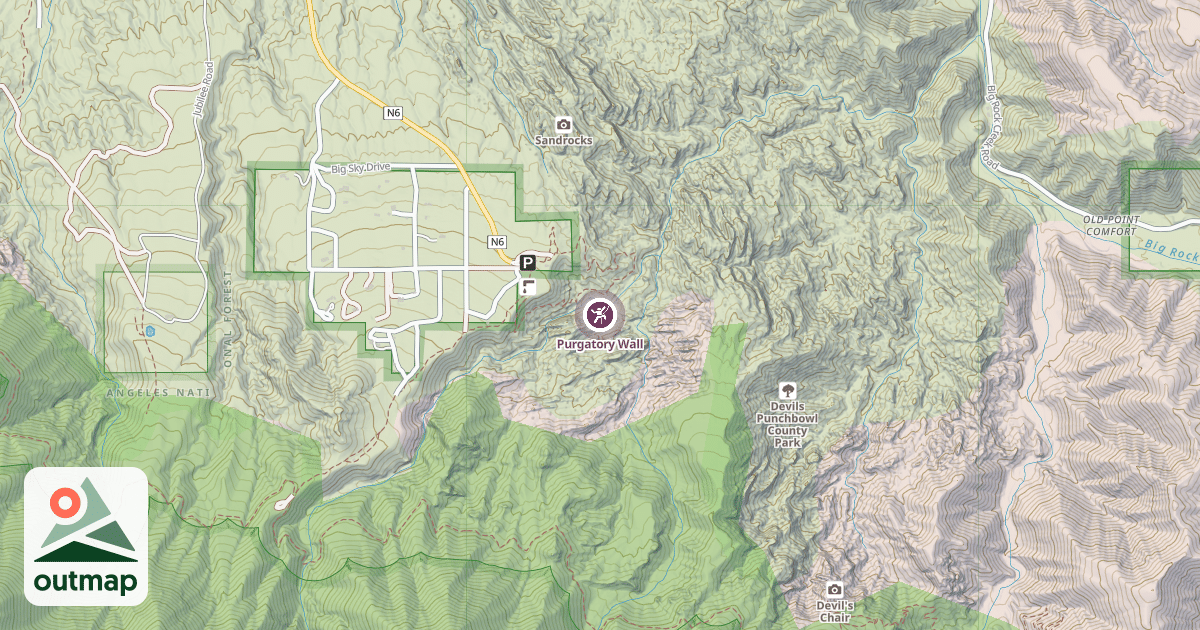 Map of Purgatory Wall