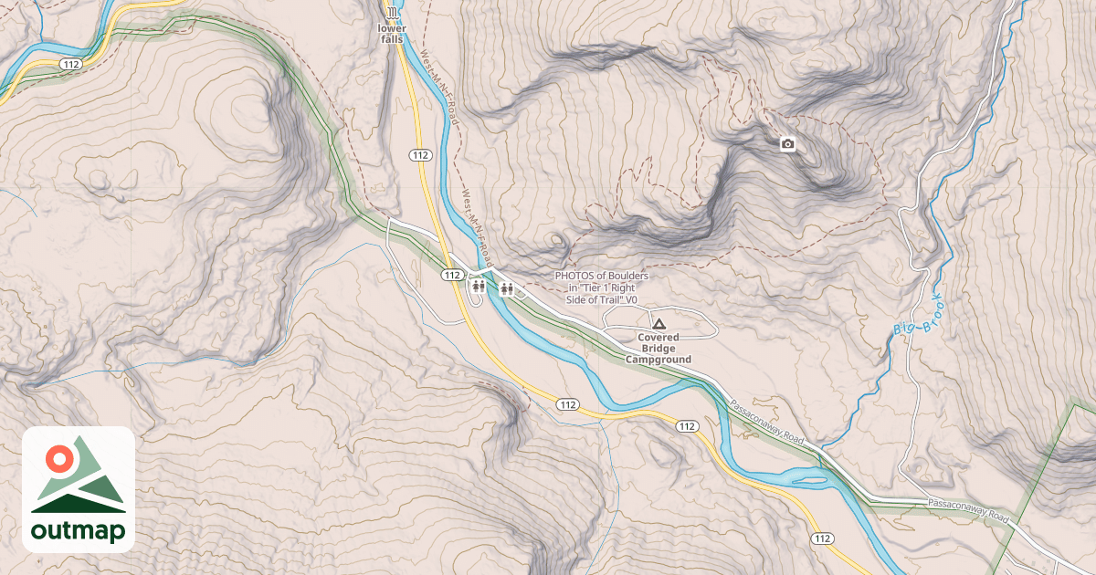 Map of PHOTOS of Boulders in "Tier 1 Right Side of Trail"