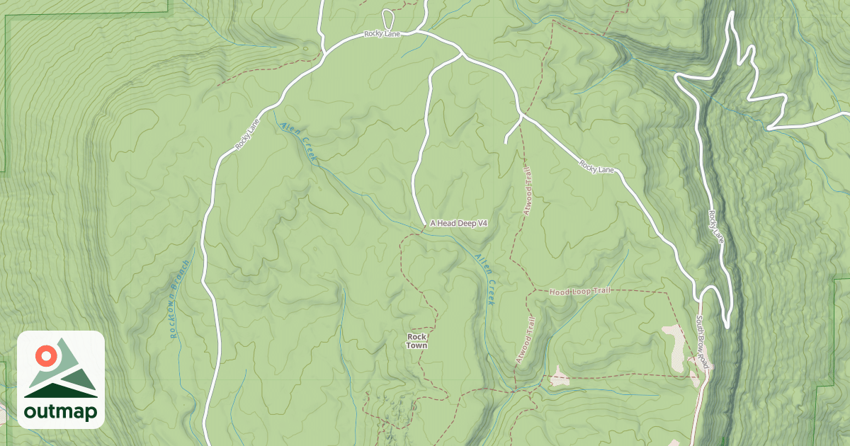 Map of A Head Deep