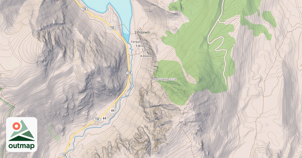 Map of Bush League
