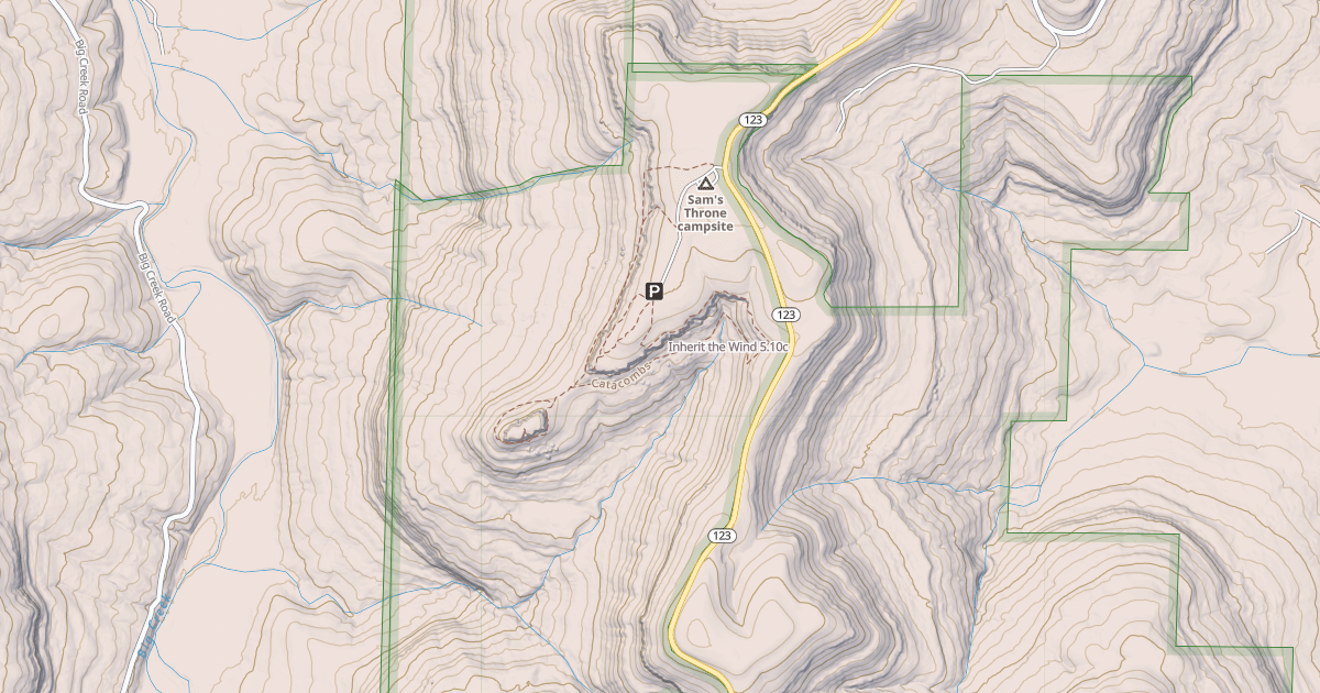 Map preview of Inherit the Wind
