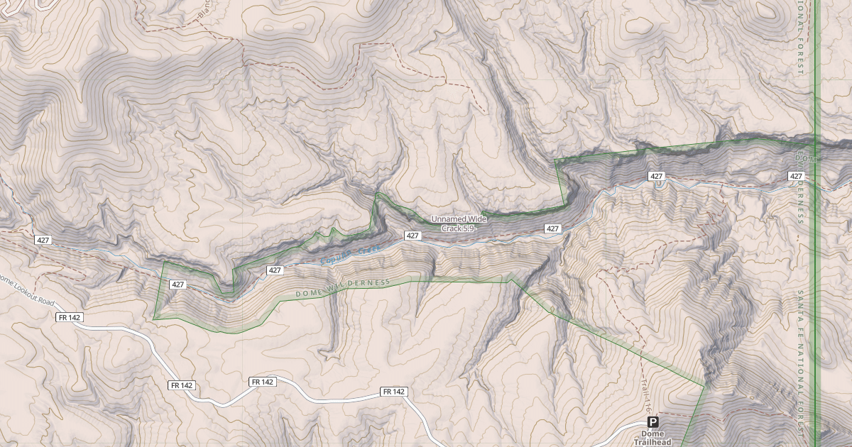Map preview of Unnamed Wide Crack