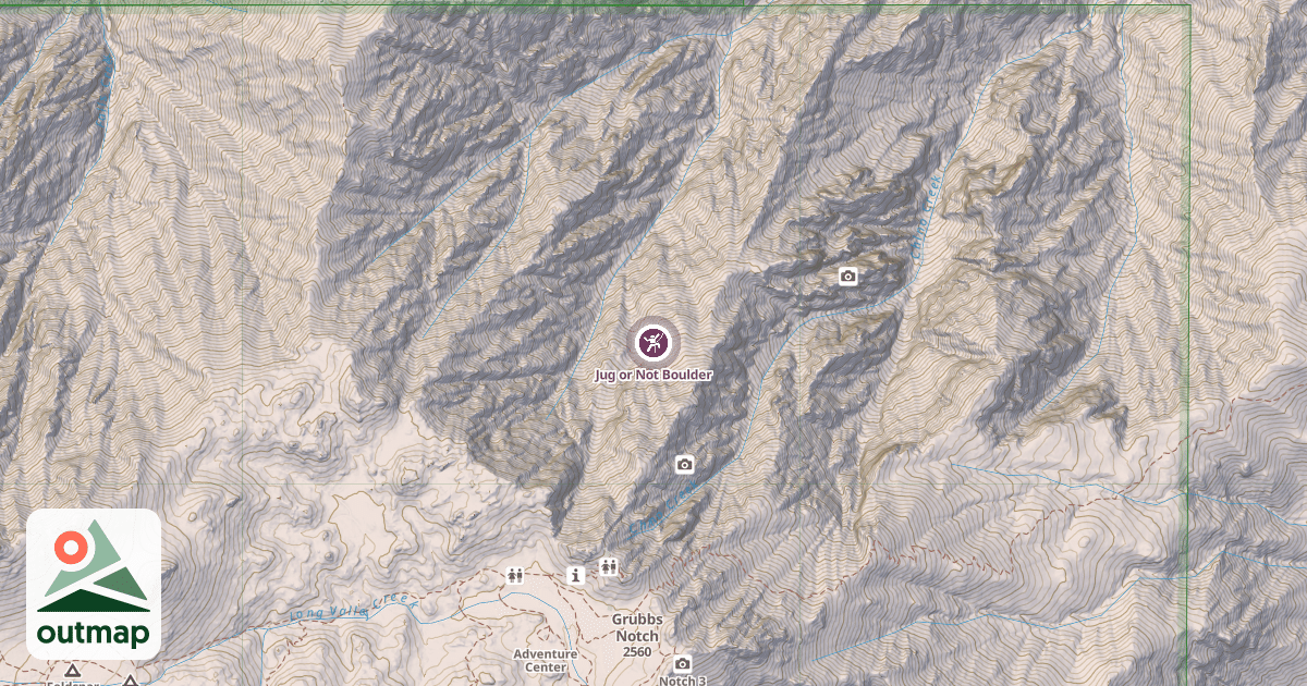 Map of Jug or Not Boulder