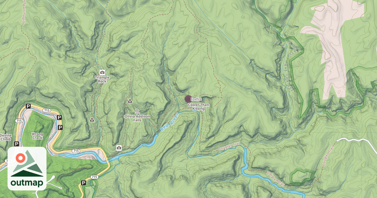 Map of Foxfire