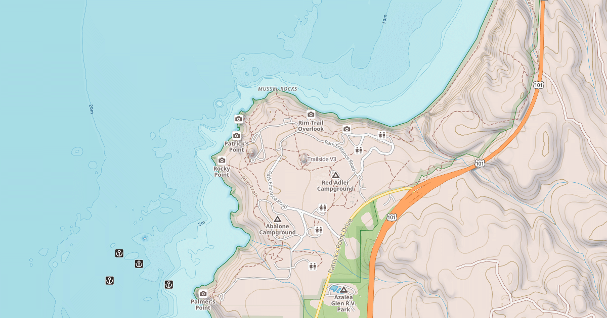 Map preview of Trailside