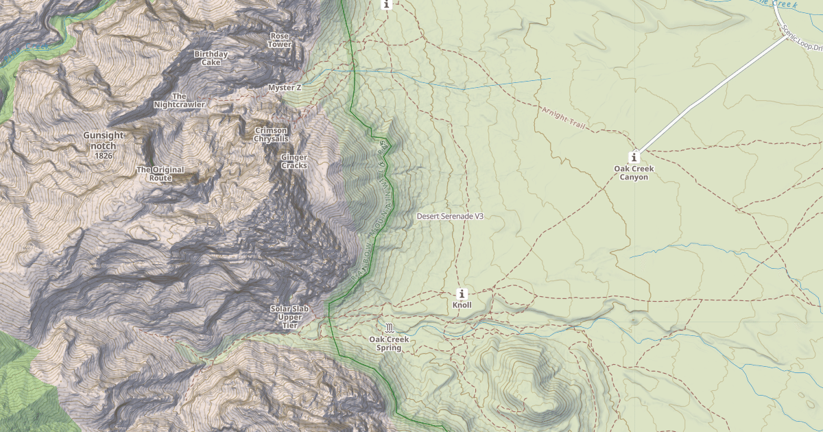 Map preview of Desert Serenade