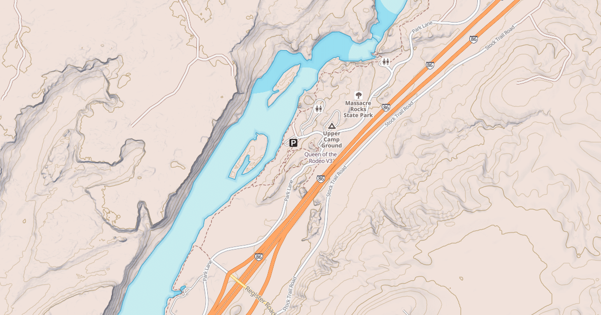 Map preview of Queen of the Rodeo