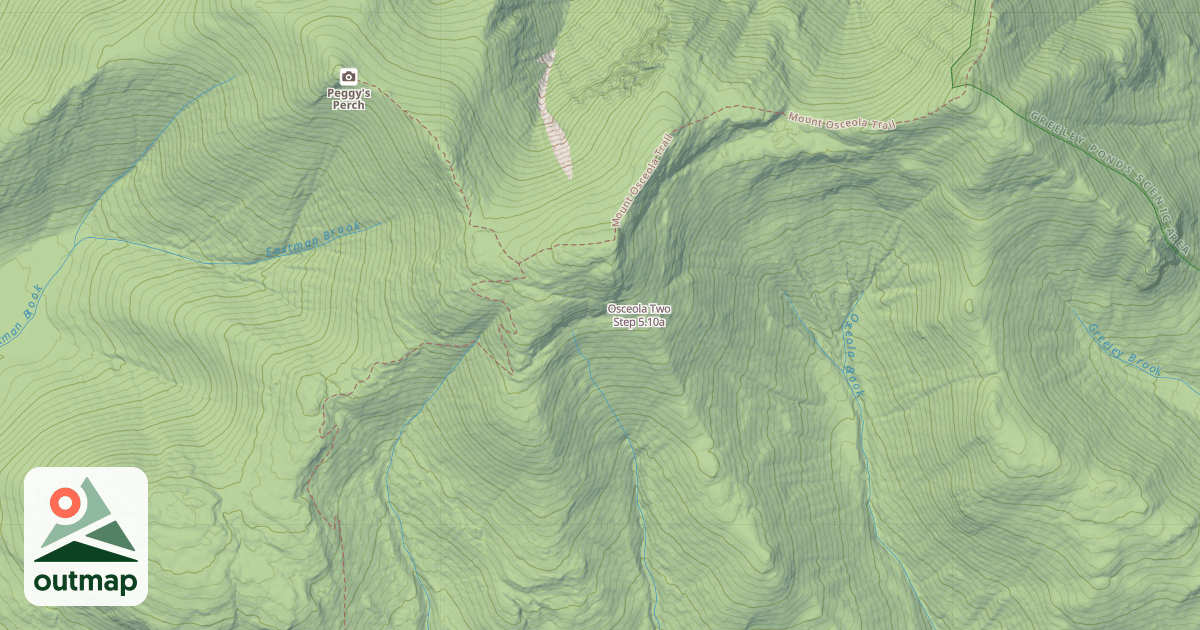 Map of Osceola Two Step