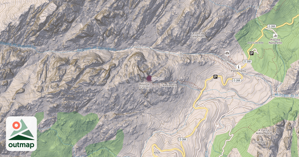 Map of Esperanza