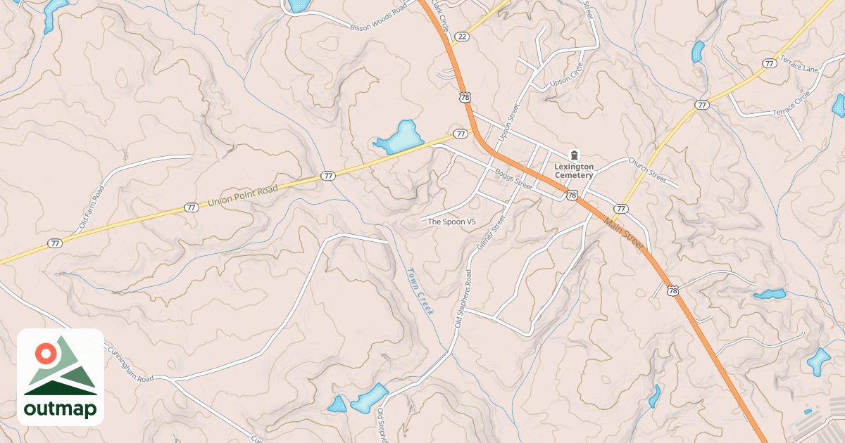 Map of The Spoon