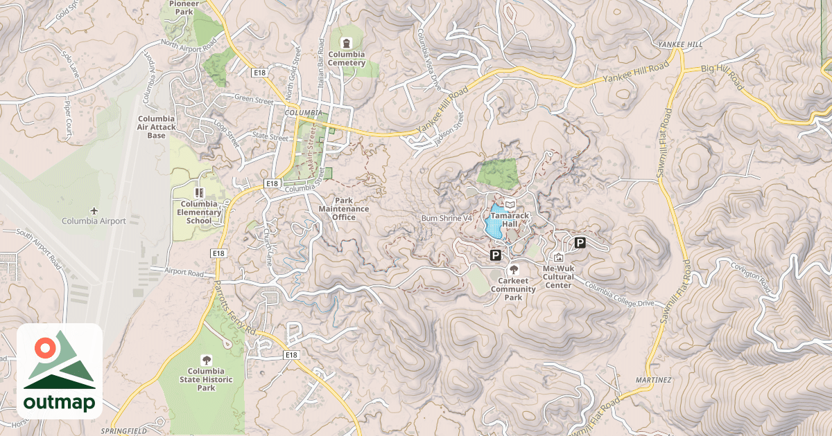 Map of Bum Shrine