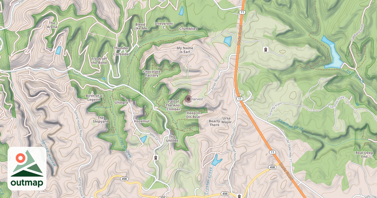Map of Harvest