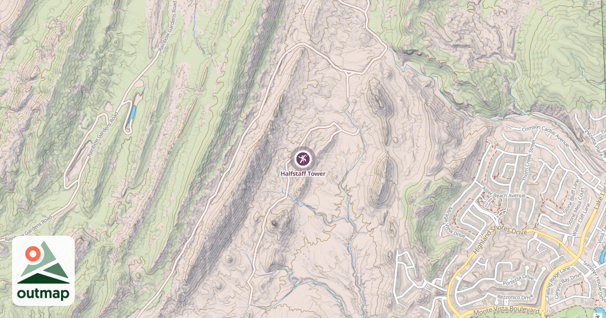 Map of Halfstaff Tower