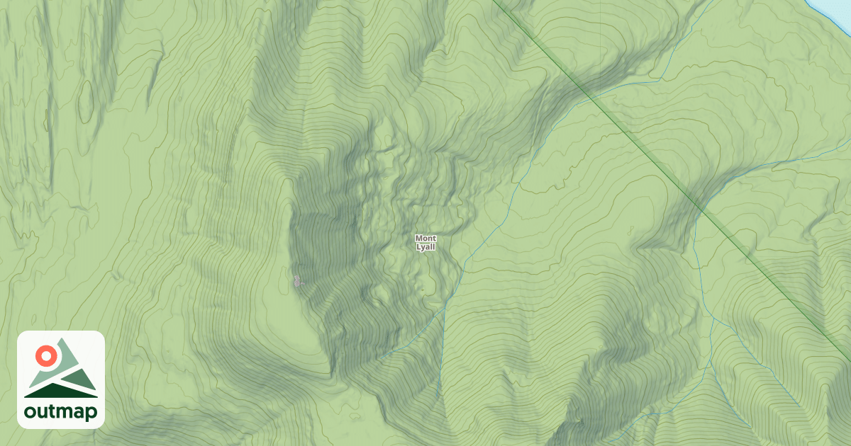 Map of Cache d'équipement Lyall 2
