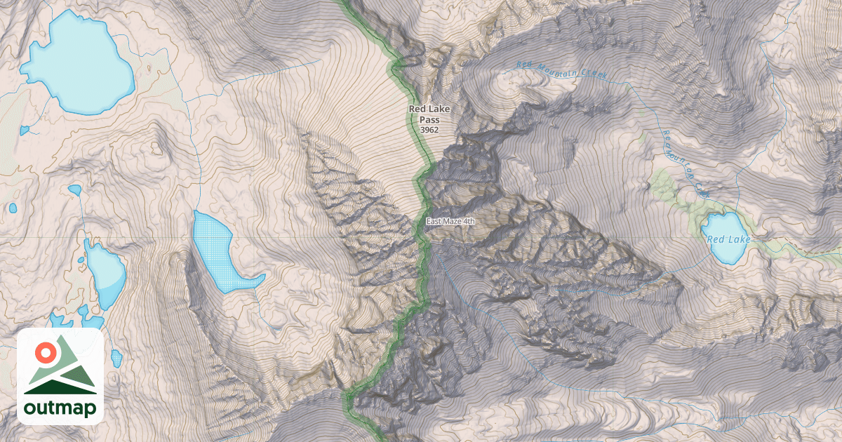 Map of East Maze