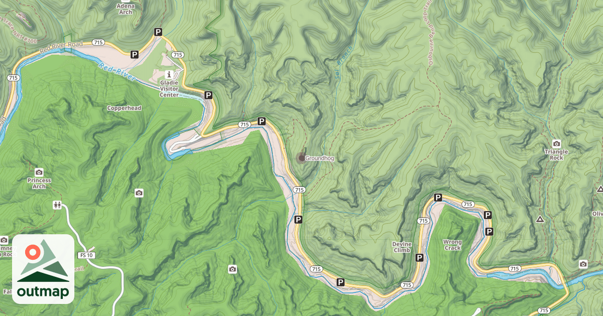 Map of Groundhog