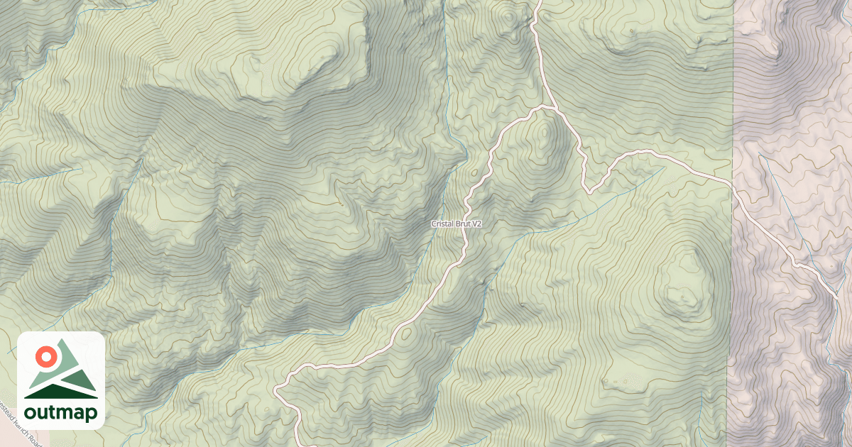 Map of Cristal Brut