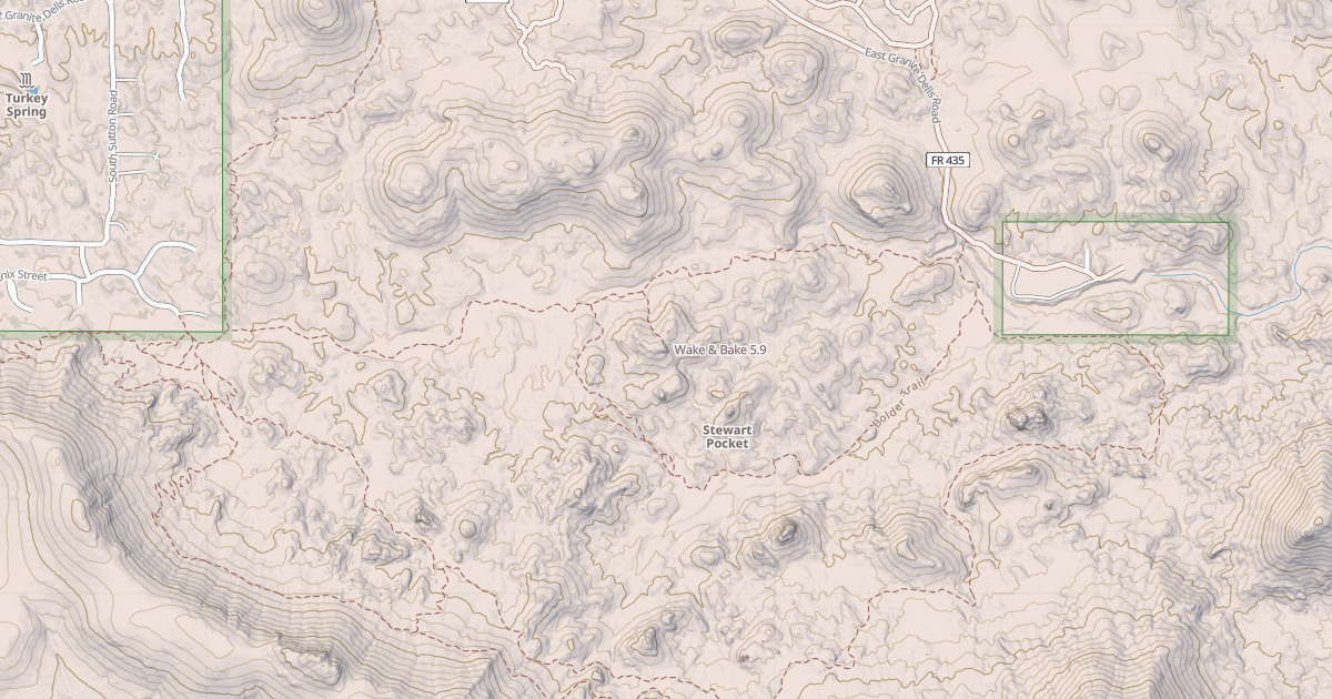 Map preview of Wake & Bake