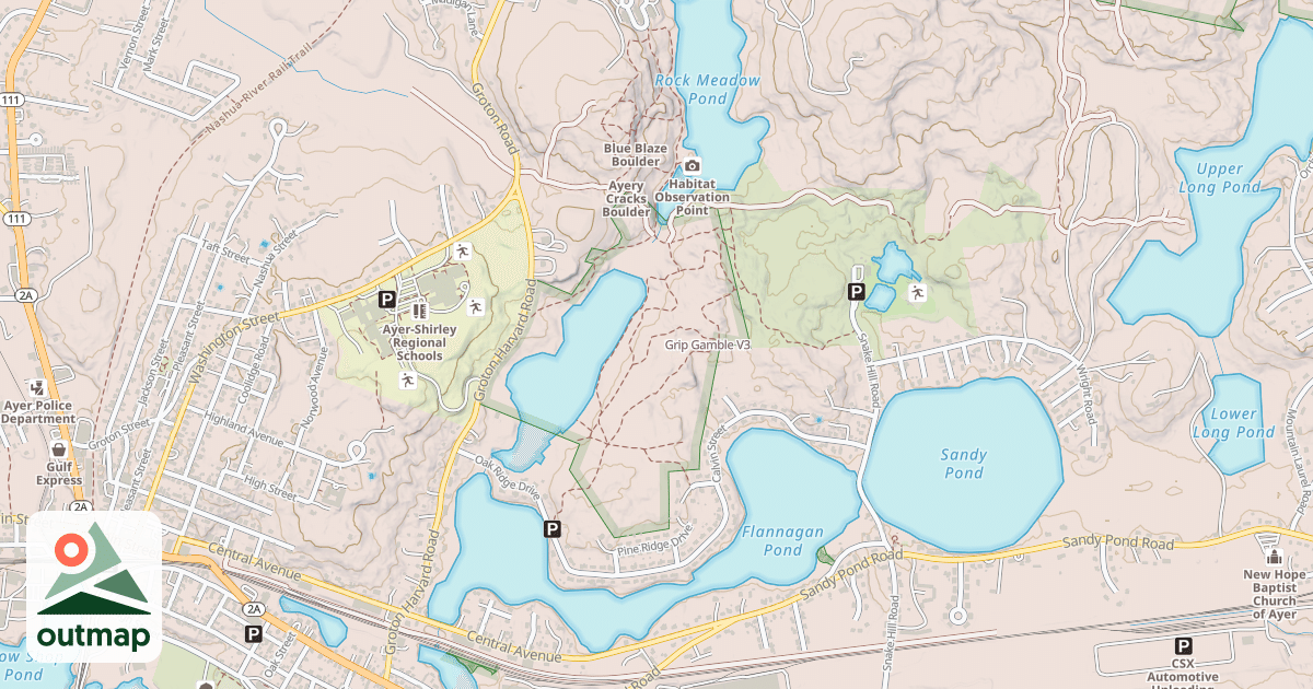 Map of Grip Gamble
