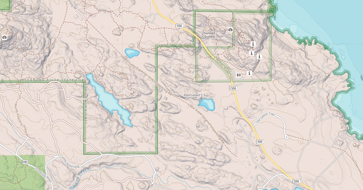 Map preview of Railroaded