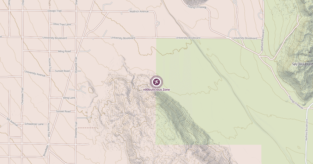 Map preview of n00bulicious Zone