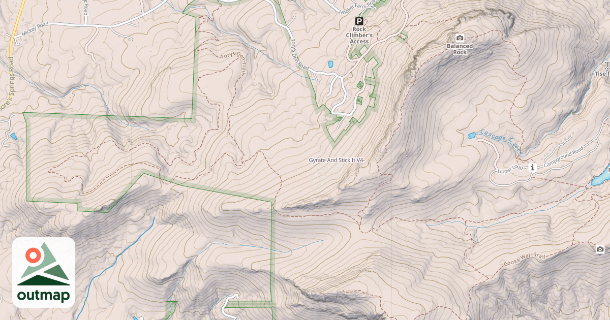 Map of Gyrate And Stick It