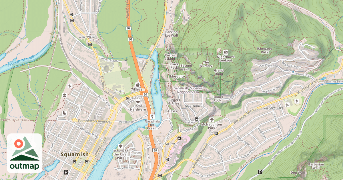 Map of Genetically Superior Neighbor