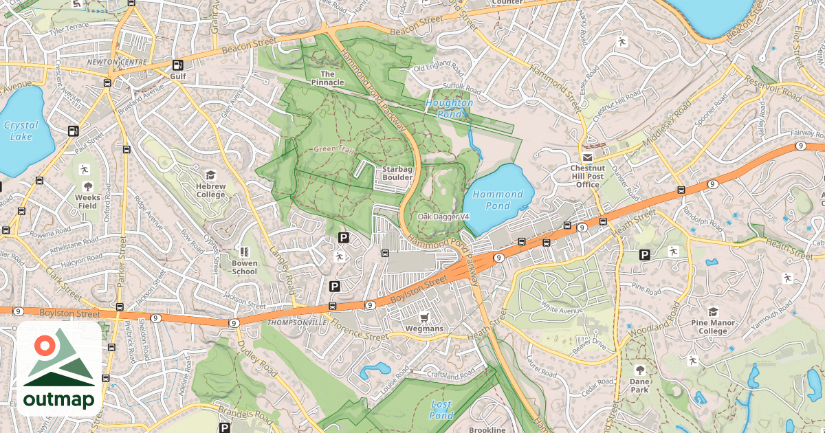 Map of Oak Dagger