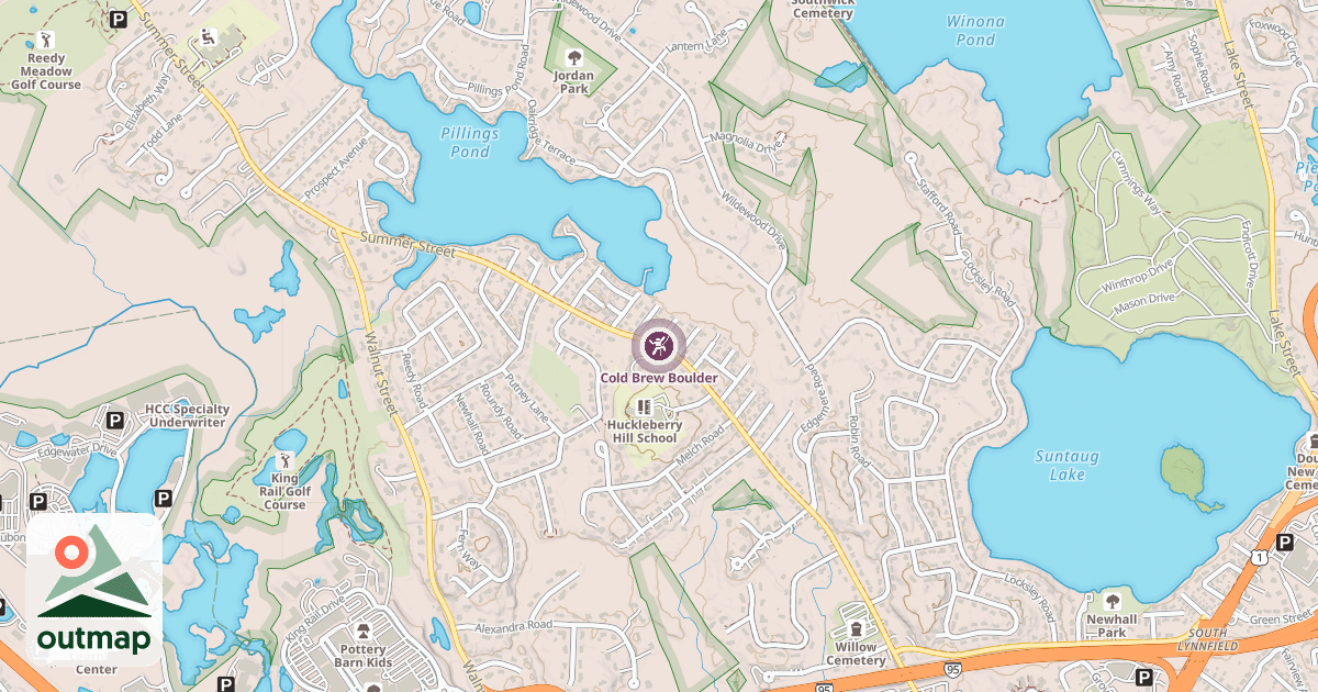 Map of Cold Brew Boulder
