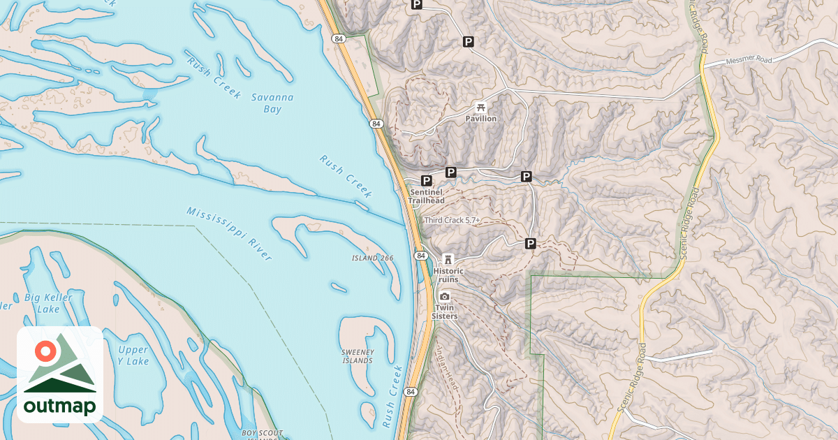 Map of Third Crack