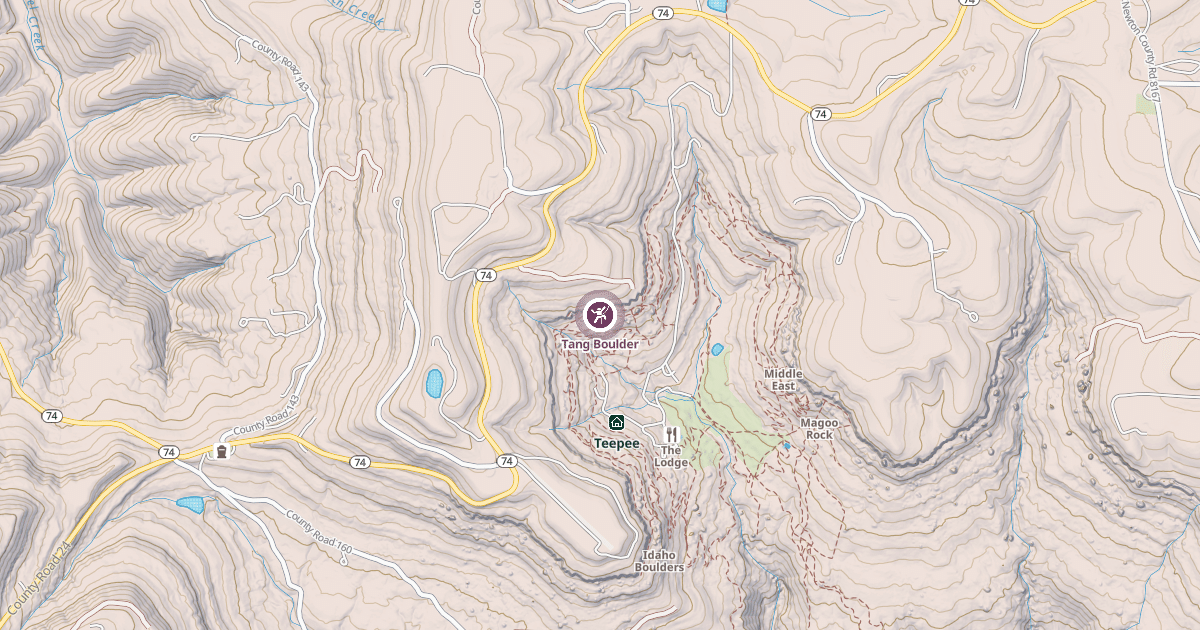 Map preview of Tang Boulder