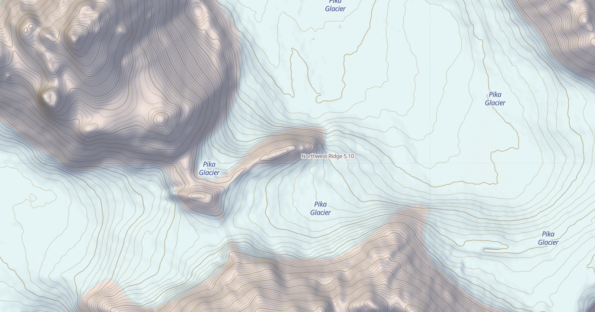 Map preview of Northwest Ridge